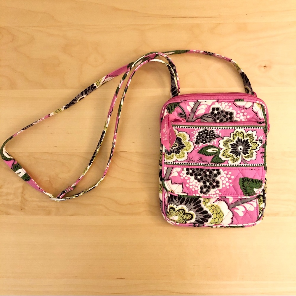 VERA BRADLEY Crossbody Mini Bag in Pink